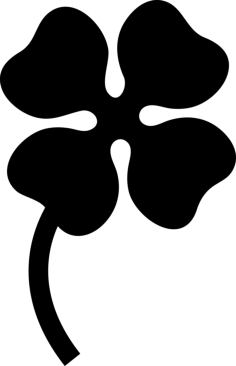 Leaf Or Flower Silhouette Shape Sketch Drawing Svg, Free Vectors File